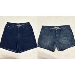 Bundle of 2- Venezia & Old Navy denim shorts